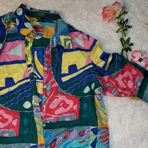 Lauren Ralph Lauren button up shirt